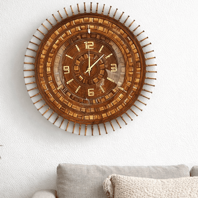 Wooden Wall Clock